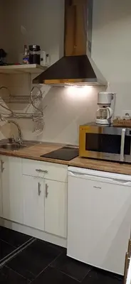Una cocina o zona de cocina en Apartamentos Arquitas