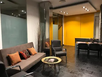 Zona de estar de Apartamentos Arquitas