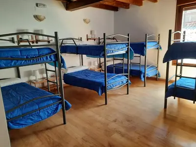 Cama o camas de una habitación en La Casa de Mi Abuela