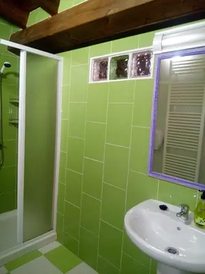 Un baño de La Casa de Mi Abuela