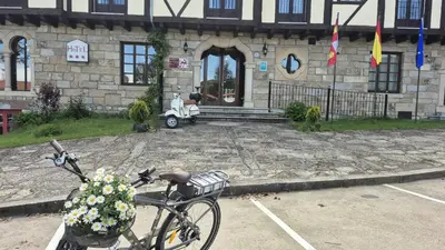 Montar en bicicleta en Antiguas Eras La Alberca o alrededores