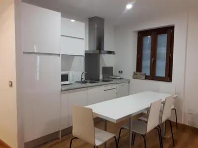 Una cocina o zona de cocina en Apartamentos y Estudios LA RISTRA