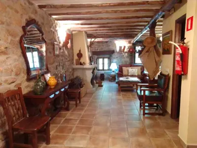 Zona de estar de Casa Rural La Luciérnaga Salamanca