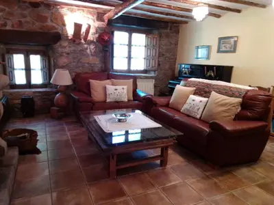 Zona de estar de Casa Rural La Luciérnaga Salamanca