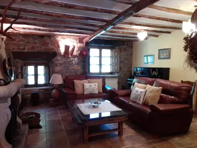 Zona de estar de Casa Rural La Luciérnaga Salamanca