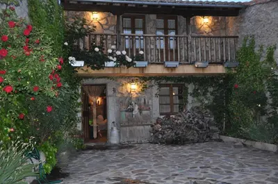 Jardín al aire libre en Casa Rural La Luciérnaga Salamanca