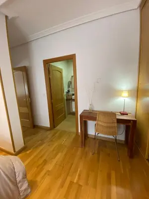 Zona de estar de Apartamentos Caceres