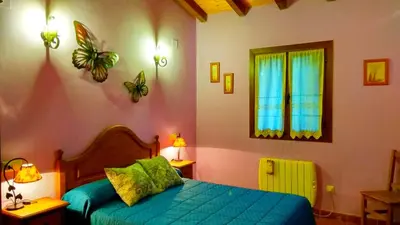 Cama o camas de una habitación en La Portilla de Cabezo