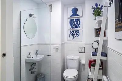 Un baño de Deluxe Rue Bohème
