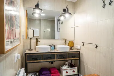 Un baño de Deluxe Rue Bohème