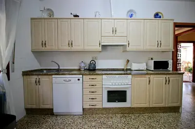 Una cocina o zona de cocina en Las Hazas Jarandilla de la Vera