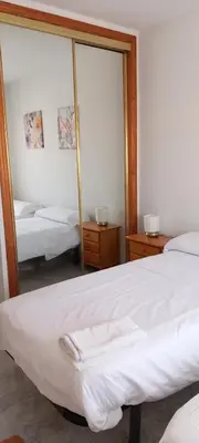 Cama o camas de una habitación en El Mirador