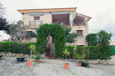 Jardín al aire libre en Apartamentos de Astroturismo la Cañada