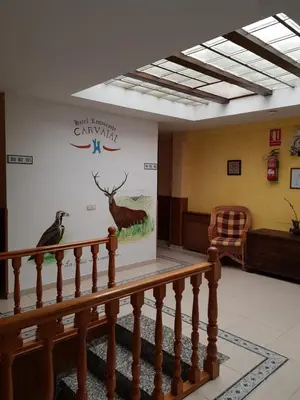 Zona de estar de Hotel Carvajal