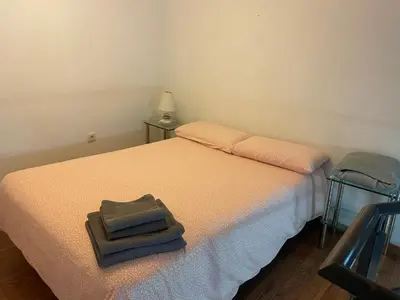 Cama o camas de una habitación en Apartamento Arco del Cristo