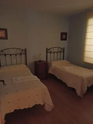 Cama o camas de una habitación en La Bimborra