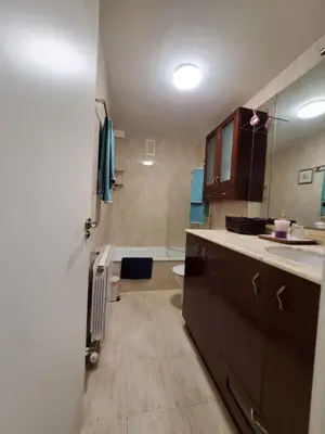 Una cocina o zona de cocina en Alojamiento en Villamayor