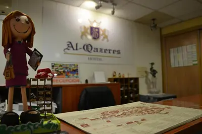 Certificado, premio, señal o documento que está expuesto en Hostal Al-Qazeres