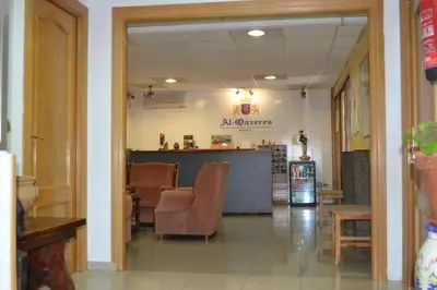 Zona de estar de Hostal Al-Qazeres