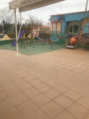 Zona de juegos infantil en Hostal Kavanna