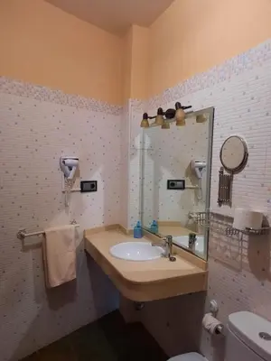 Un baño de Casa Rural Monfragüe