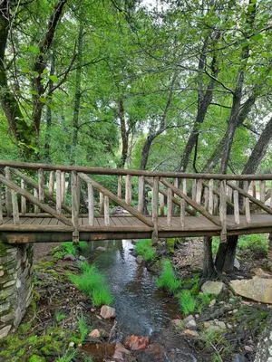 Paisaje cerca of this country house