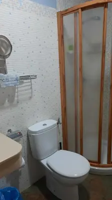 Un baño de Casa Rural Monfragüe
