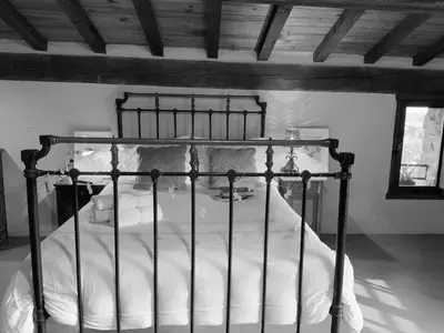 Cama o camas de una habitación en La Grulla Gris