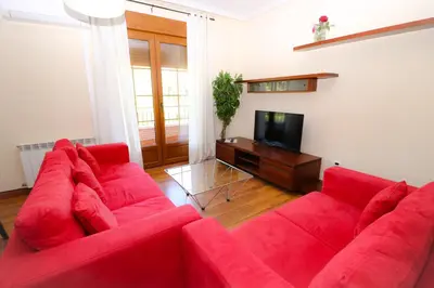 Zona de estar de Apartamentos El Retiro del Mirador by RetiroRural