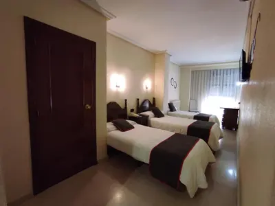 Cama o camas de una habitación en Emperatriz II
