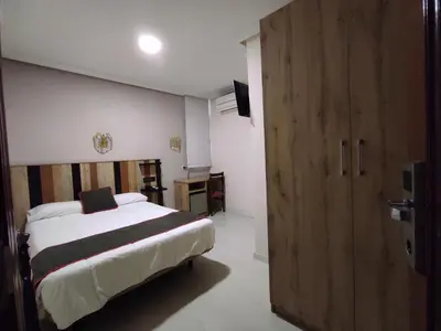 Cama o camas de una habitación en Emperatriz II