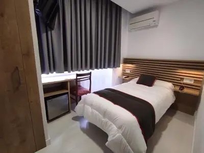 Cama o camas de una habitación en Emperatriz II
