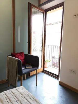 Zona de estar de Apartamentos 14DeSande