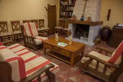 Zona de estar de Hotel Rural La Plazuela
