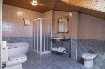 Un baño de Hotel Rural La Plazuela