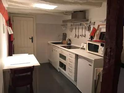 Una cocina o zona de cocina en Apartamento loft la casa de las Pajaritas