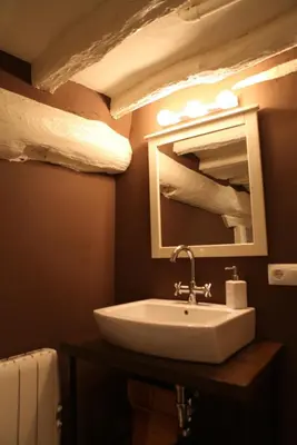 Un baño de Apartamento loft la casa de las Pajaritas