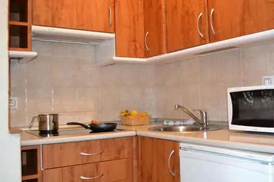 Una cocina o zona de cocina en Camping Al-Bereka