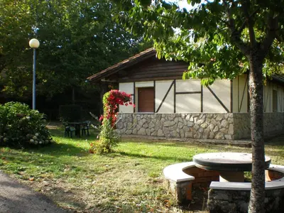 Jardín al aire libre en Camping Al-Bereka