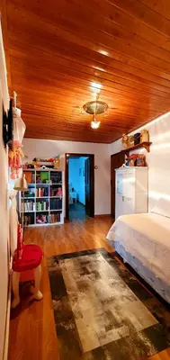 Cama o camas de una habitación en Charming House in Pereña de la Ribera
