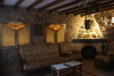 Zona de estar de Casa Rural El Palatino