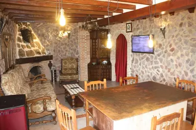 Zona de estar de Casa Rural El Palatino