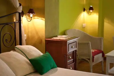 Cama o camas de una habitación en Sierra Quilama -TOP 3 en Alojamientos-Junto a La ALBERCA