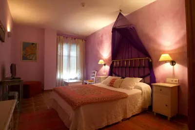 Cama o camas de una habitación en Sierra Quilama -TOP 3 en Alojamientos-Junto a La ALBERCA