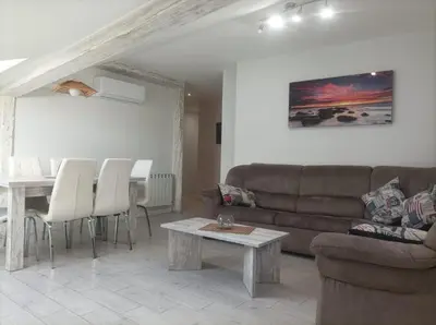 Zona de estar de Bejar Alojamiento La Plaza