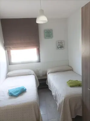 Cama o camas de una habitación en Bejar Alojamiento La Plaza
