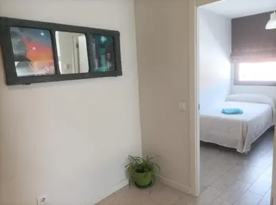 Cama o camas de una habitación en Bejar Alojamiento La Plaza