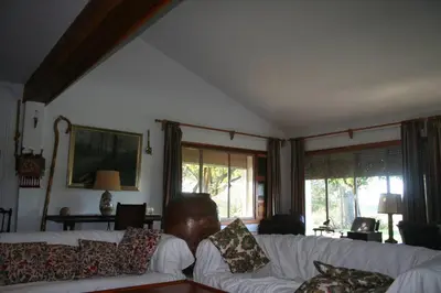 Cama o camas de una habitación en Casa Rural El Rivero