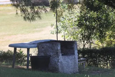 Jardín al aire libre en Casa Rural El Rivero