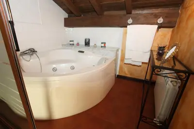 Un baño de Posada Villa Maria
